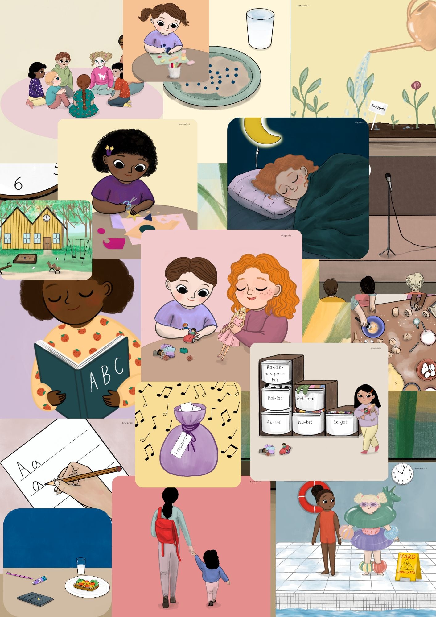 ASKEL - Päiväjärjestys pienemmille (DIGITUOTE)