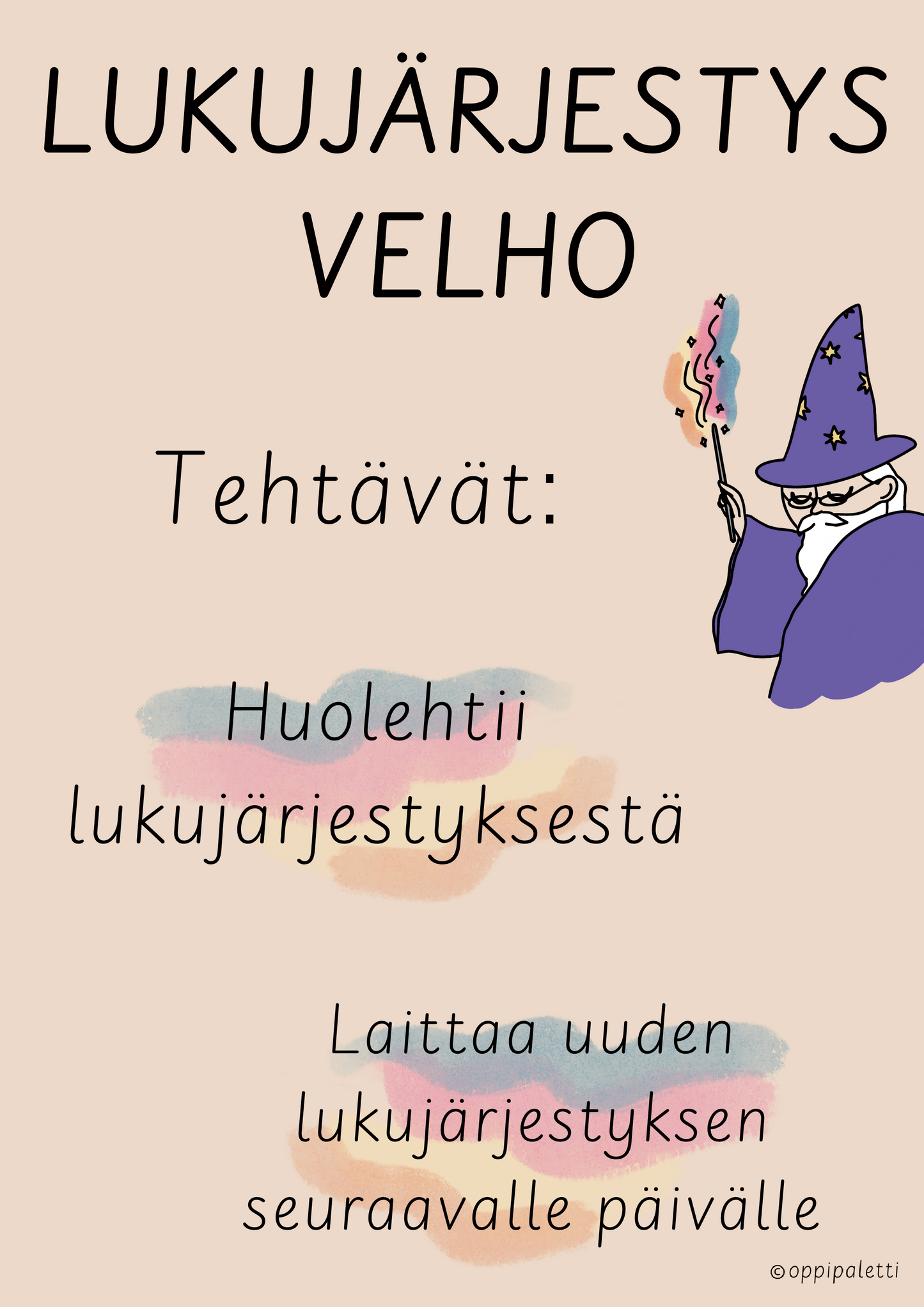 Lukujärjestysvelho